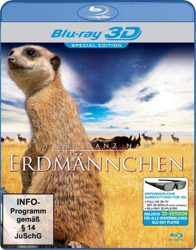 Erdmännchen 3D, 1 Blu-ray (Special Edition)