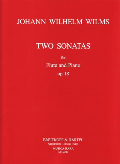 2 Sonaten op.18für Flöte und Klavier