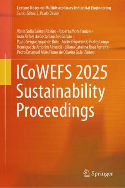 ICoWEFS 2025 Sustainability Proceedings