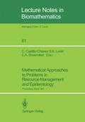 Mathematical Approaches to Problems in Resource Management and Epidemiology