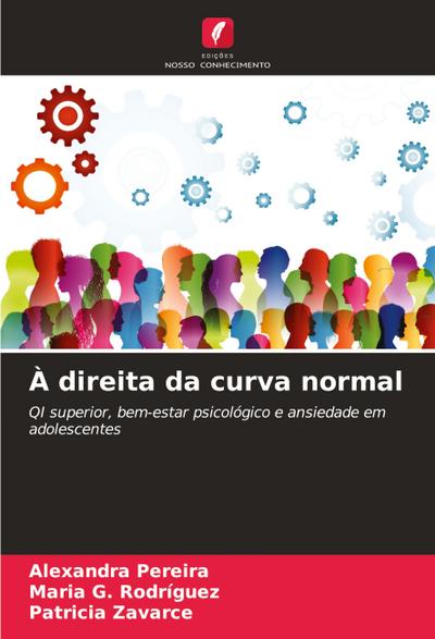 À direita da curva normal