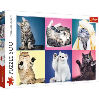 Puzzles - "500" - Katzen