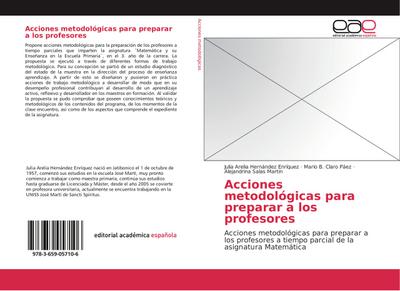 Acciones metodológicas para preparar a los profesores