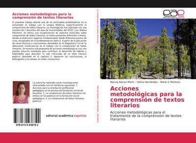 Acciones metodológicas para la comprensión de textos literarios