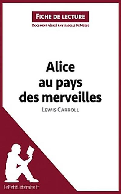 Les Aventures d’Alice au pays des merveilles de Lewis Carroll (Analyse de l’oeuvre)