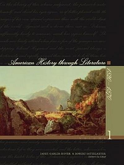 American History Through Literature: 1820-1870, 3 Volume Set