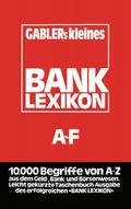 Gablers Kleines Bank Lexikon