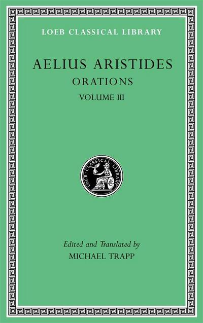 Orations, Volume III