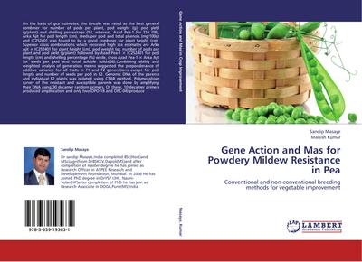 Gene Action and Mas for Powdery Mildew Resistance in Pea