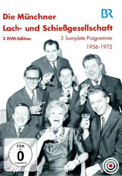 Die Münchner Lach- und Schießgesellschaft - 3 komplette Programme 1956-1972, 3 DVD