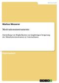 Motivationsinstrumente - Markus Messerer