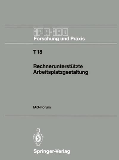 Rechnerunterstützte Arbeitsplatzgestaltung