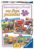 my first puzzles - Bei der Arbeit