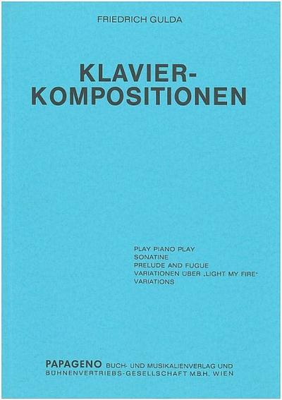 Klavier-Kompositionen für Klavier