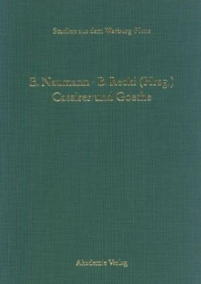 Cassirer und Goethe