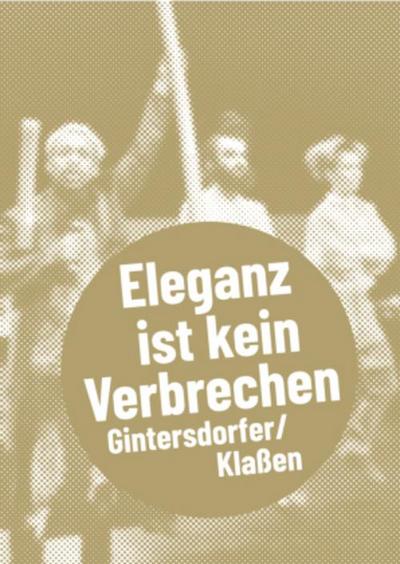 Eleganz ist keinVerbrechen