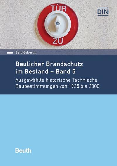 Baulicher Brandschutz im Bestand 5