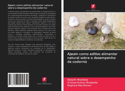 Ajwain como aditivo alimentar natural sobre o desempenho da codorniz