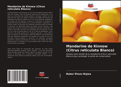 Mandarine de Kinnow (Citrus reticulata Blanco)