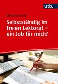 Selbstständig im freien Lektorat - ein Job für mich?