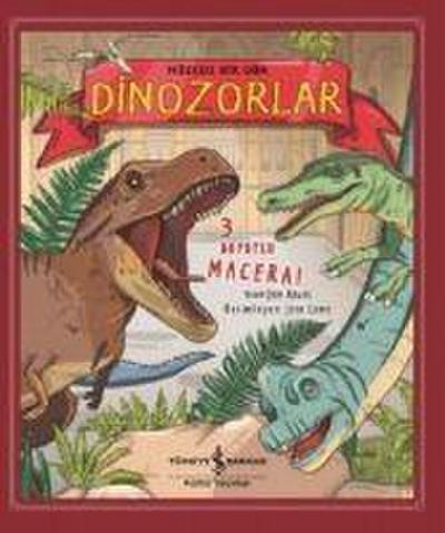 Müzede Bir Gün Dinozorlar 3 Boyutlu Ciltli