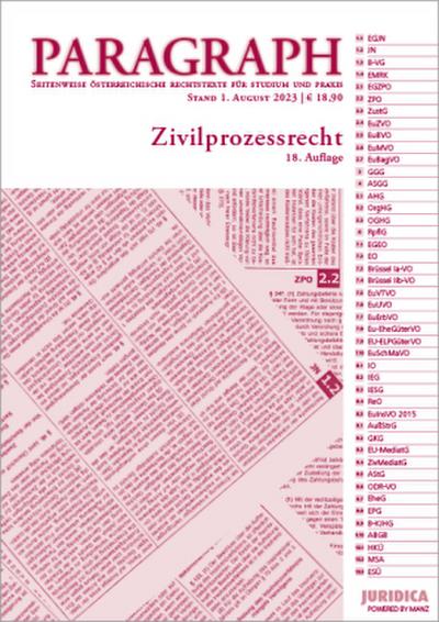 Paragraph - Zivilprozessrecht