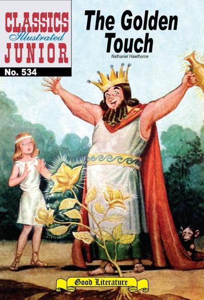 Golden Touch (with panel zoom)    - Classics Illustrated Junior
