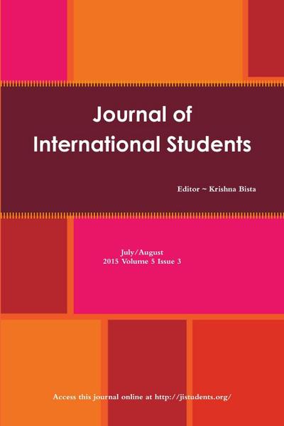 Journal of International Students 2015 Vol 5 Issue 3