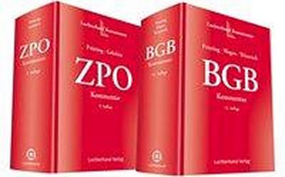 Bundle BGB Kommentar (12 Auflage) und ZPO-Kommentar (9. A.)