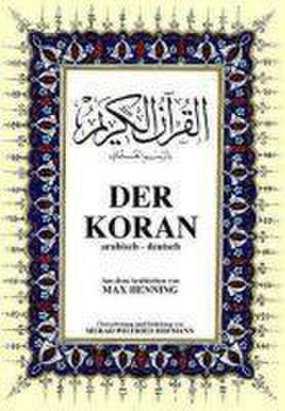 Der Koran - Arapca Kuran-i Kerim ve Almanca Meali Orta Boy, Ciltli