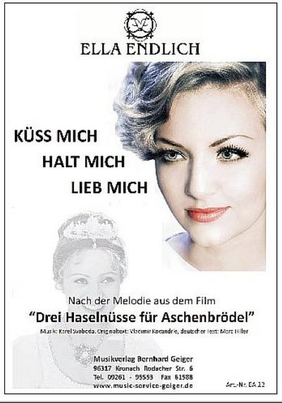 Küss mich, halt mich, lieb michfür Klavier/Gesang/Gitarre (dt)