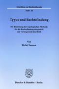 Typus und Rechtsfindung.