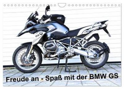Freude an - Spaß mit der BMW GS (Wandkalender 2024 DIN A4 quer), CALVENDO Monatskalender