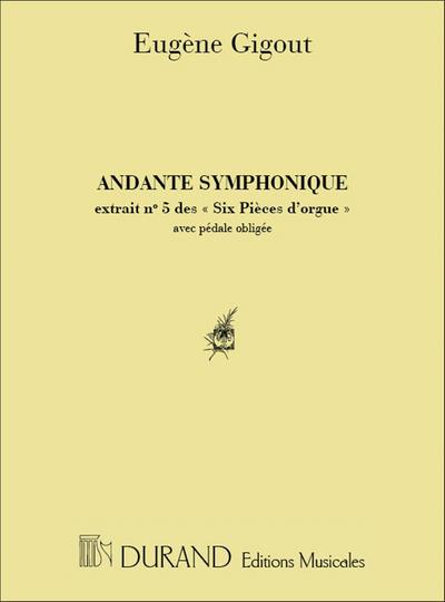 Andante Symphoniquepour orgue