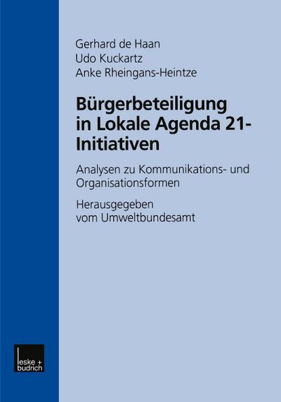 Bürgerbeteiligung in Lokale Agenda 21-Initiativen