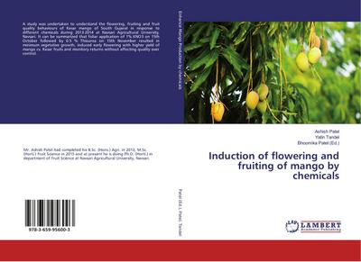 Induction of flowering and fruiting of mango by chemicals