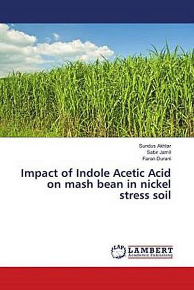 Impact of Indole Acetic Acid on mash bean in nickel stress soil