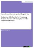 Reduction of Bioburden by Optimizing Gamma Dose for Enhancing Export Value of Pakistani Peaches