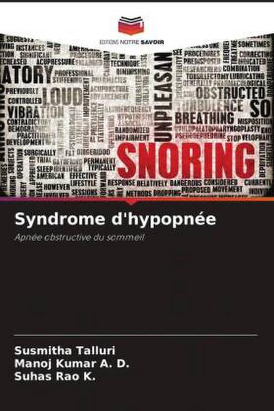 Syndrome d’hypopnée
