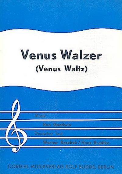 Venus-Walzer: Einzelausgabe fürGesang und Klavier