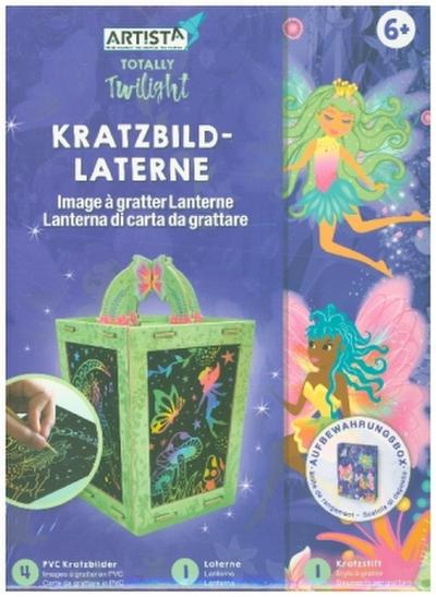 Artista - Kratzbildlaterne Fee