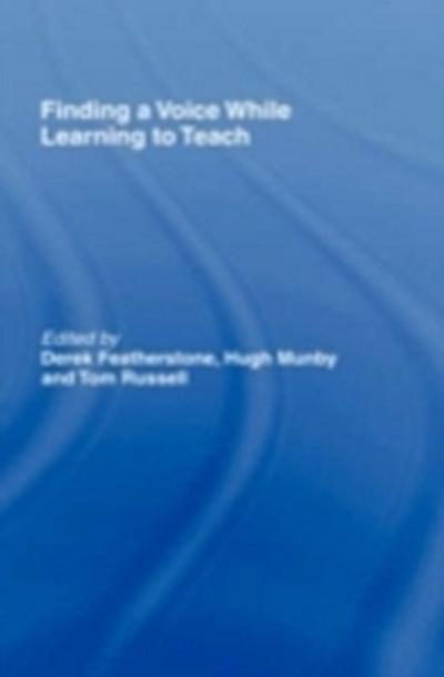 Finding a Voice While Learning to Teach