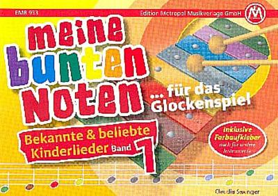 Bekannte und beliebte Kinderliederfür Glockenspiel (Melodieinstrument in C)