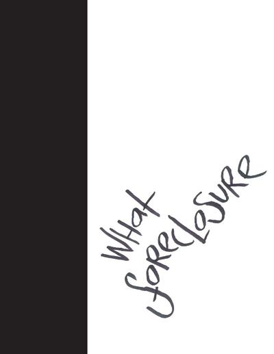 Madding Mission "What Foreclosure" Jotter Book