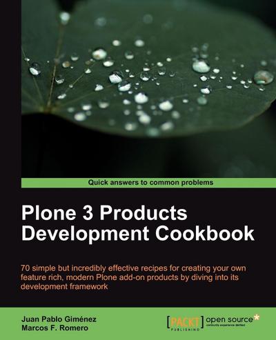 Plone 3 Products Development Cookbook