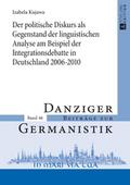 Der politische Diskurs als Gegenstand der linguist