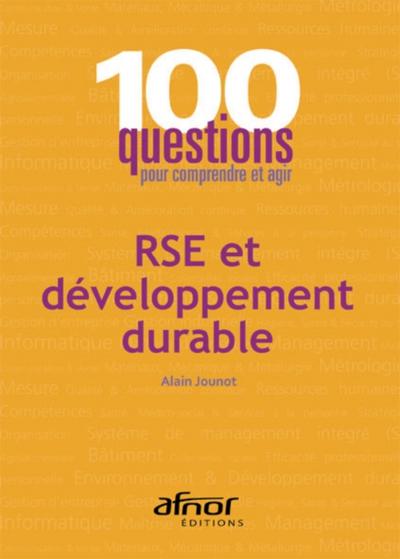 RSE et développement durable