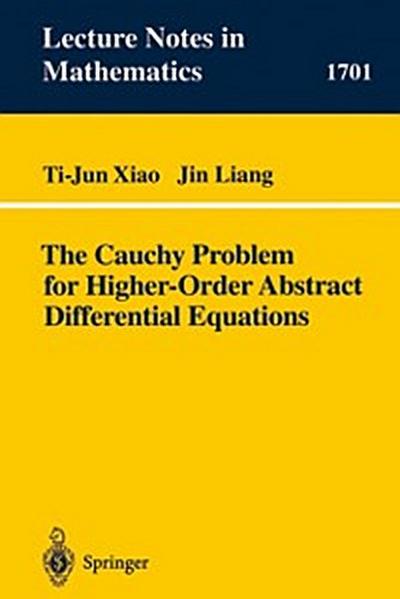 Cauchy Problem for Higher Order Abstract Differential Equations