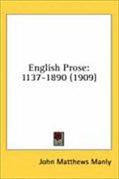 English Prose