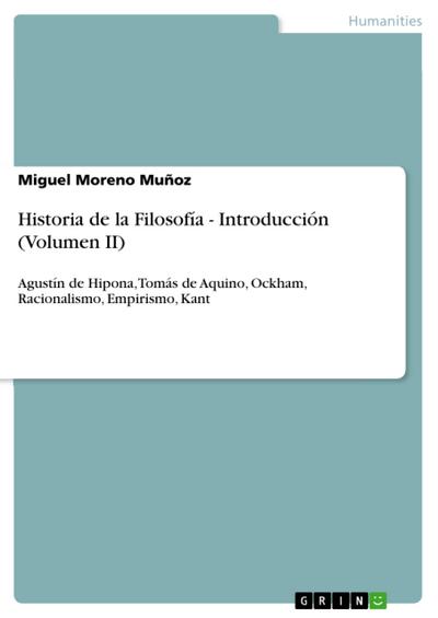 Historia de la Filosofía - Introducción (Volumen II)
